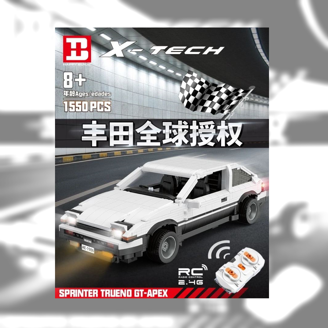 Toyota Sprinter Trueno GT (AE86) wie aus der Serie Initial D.