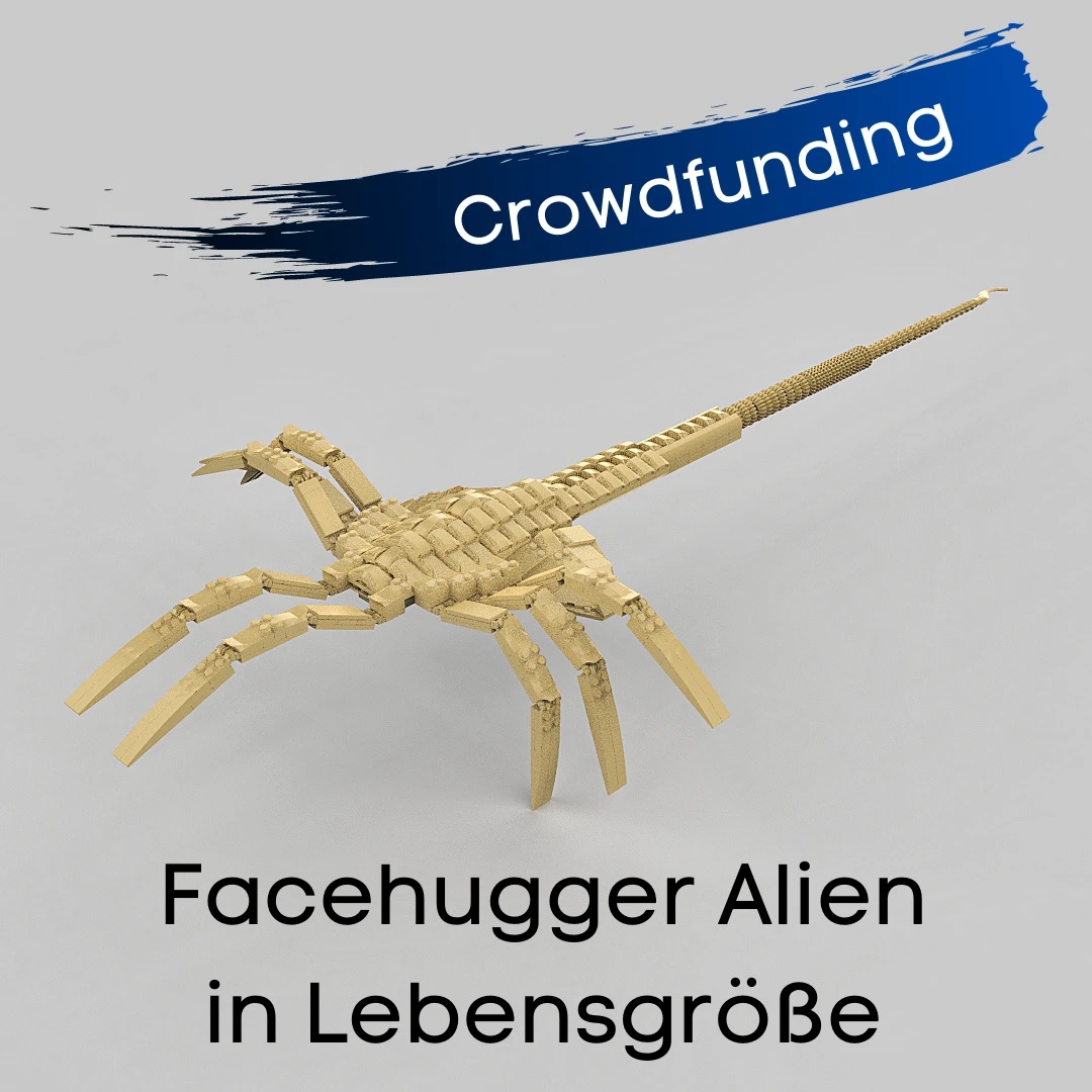 Facehugger oder die parasitäre Lebensform des Xenomorphen.