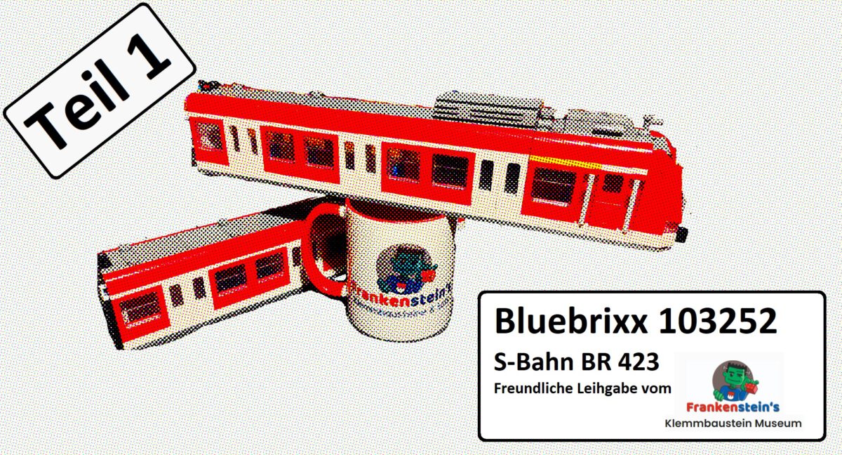 Bluebrixx 103252 – S-Bahn BR 423 (Teil 1)