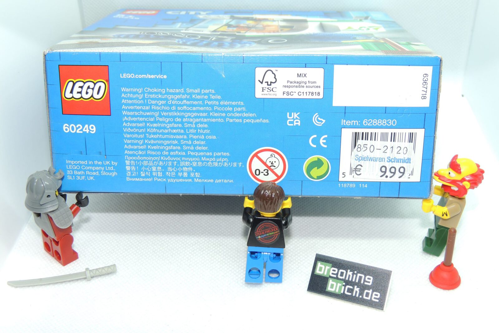 Lego 60249 – Street Sweeper (Straßenkehrmaschine) - Breaking Brick