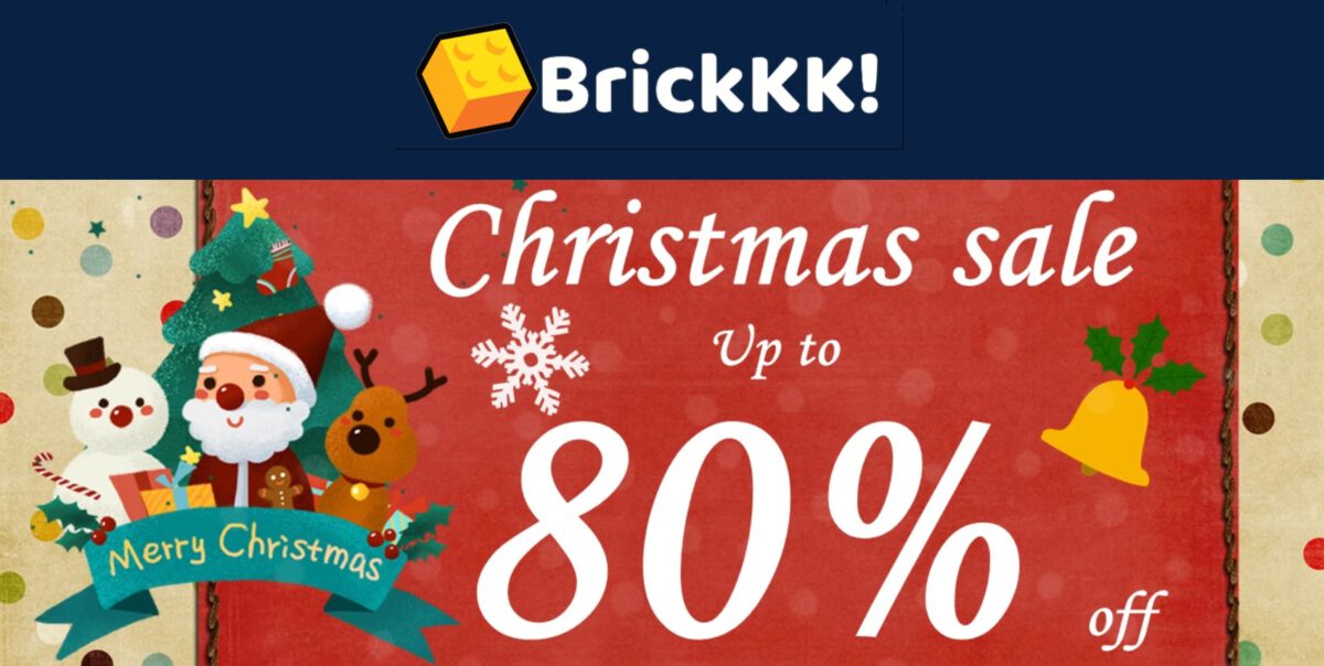 BrickKK.com hat einen Weihnachtsverkauf!
