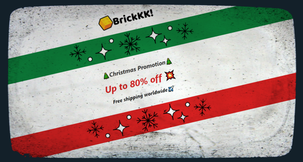 BrickKK.com Christmas Sale