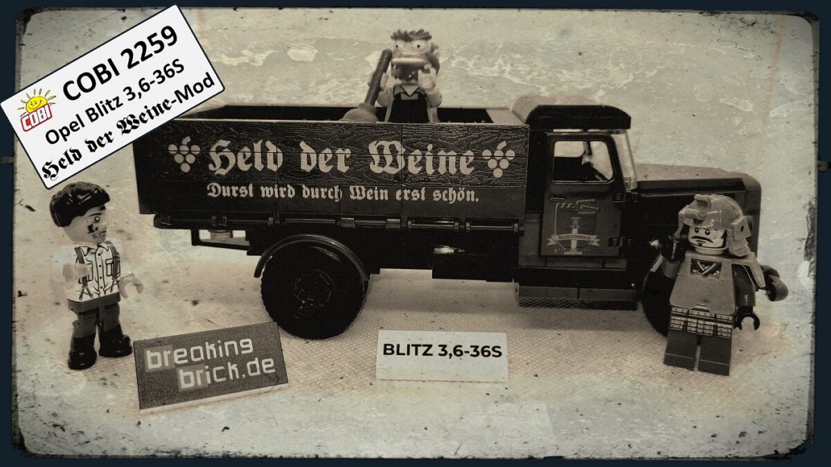 Cobi 2259  –  Opel Blitz 3,6 „Held der Weine“